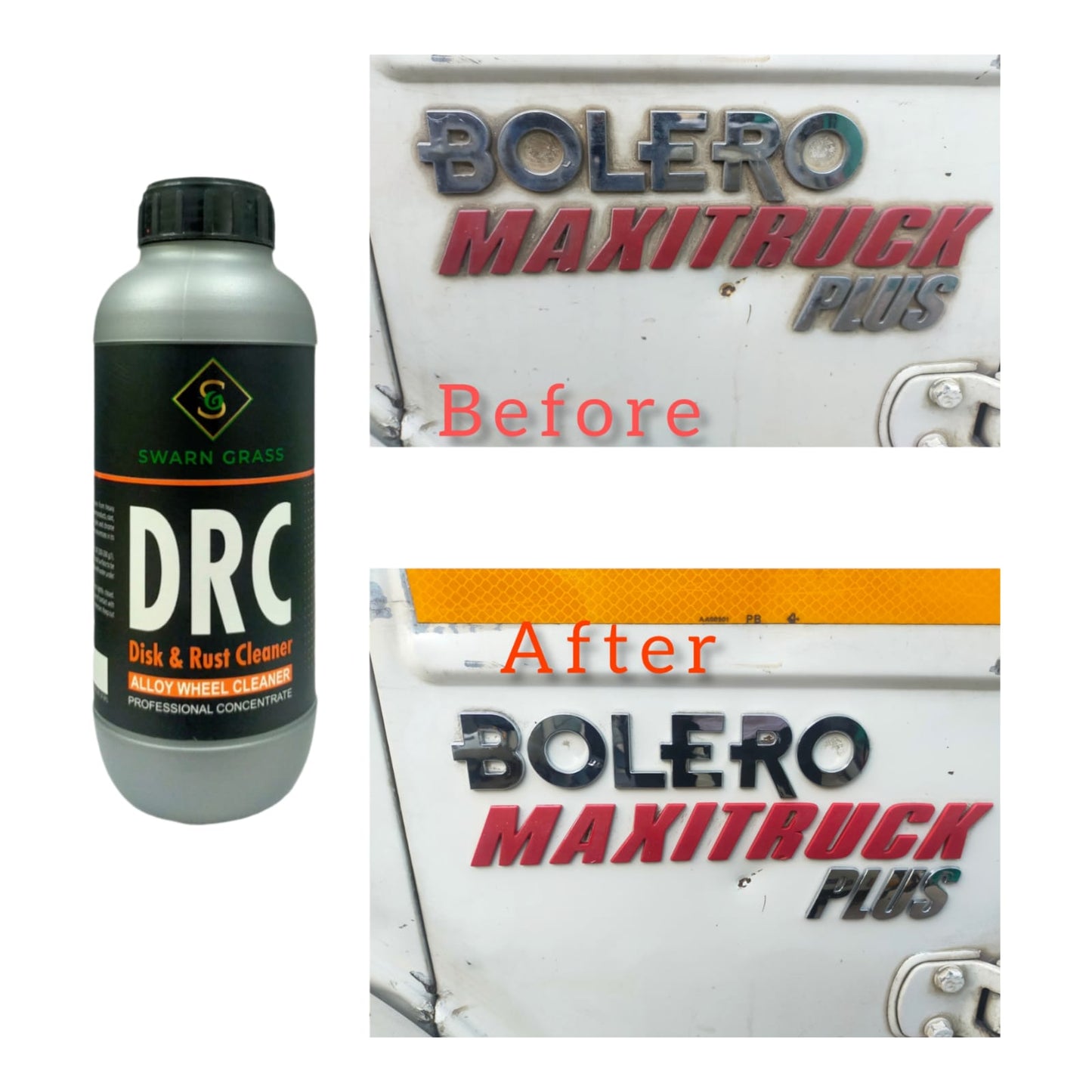 Disk Rust Cleaner Chrome & Logo Cleaner (DRC) Concentrate