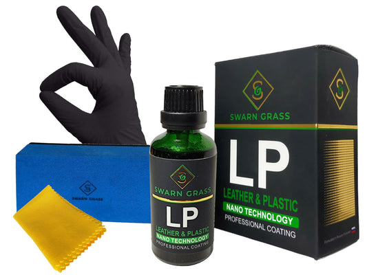 1 year Swarn Grass Premium  Leather & Plastic Coating Kit Nano Technology (LP)